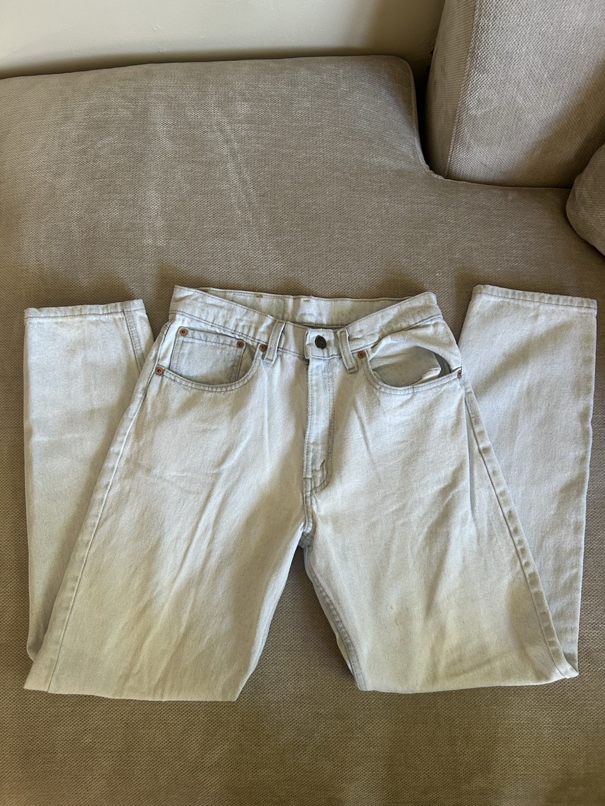 Vintage 90s Levi Denim Jeans – Highwaisted straight 28W 38L