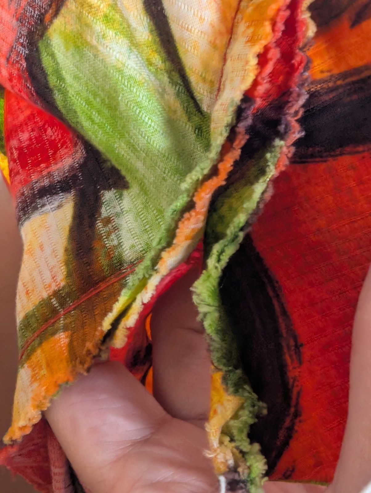 Liberty House By Kiyomi Hawaiian Maxi Dress Vintage Orange W/ Flowers, Gorgeous!