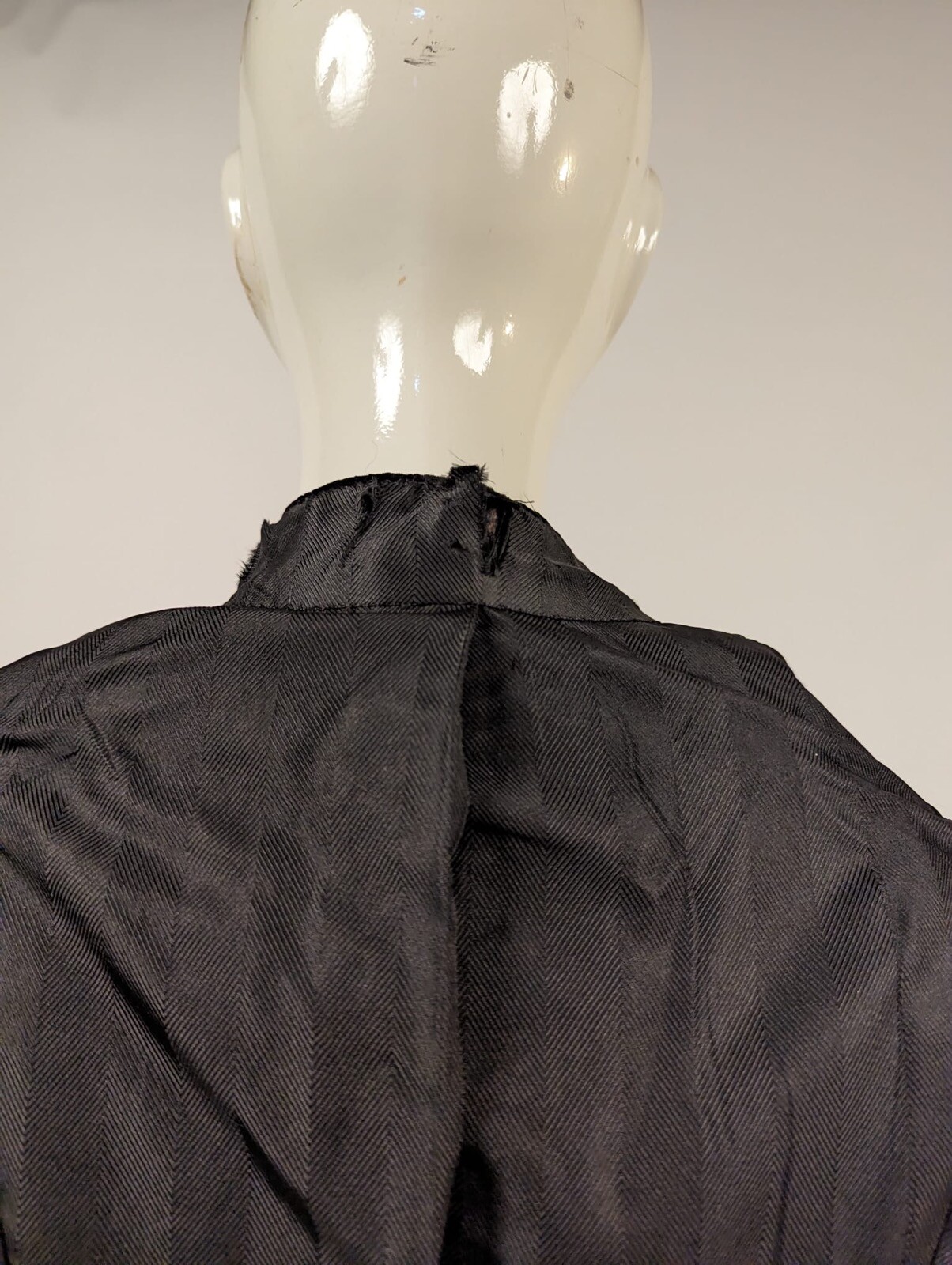 MILITARY GOTHIC STYLE EARLY EDWARDIAN BLACK JACKET W SOUTACHE + BRAID
