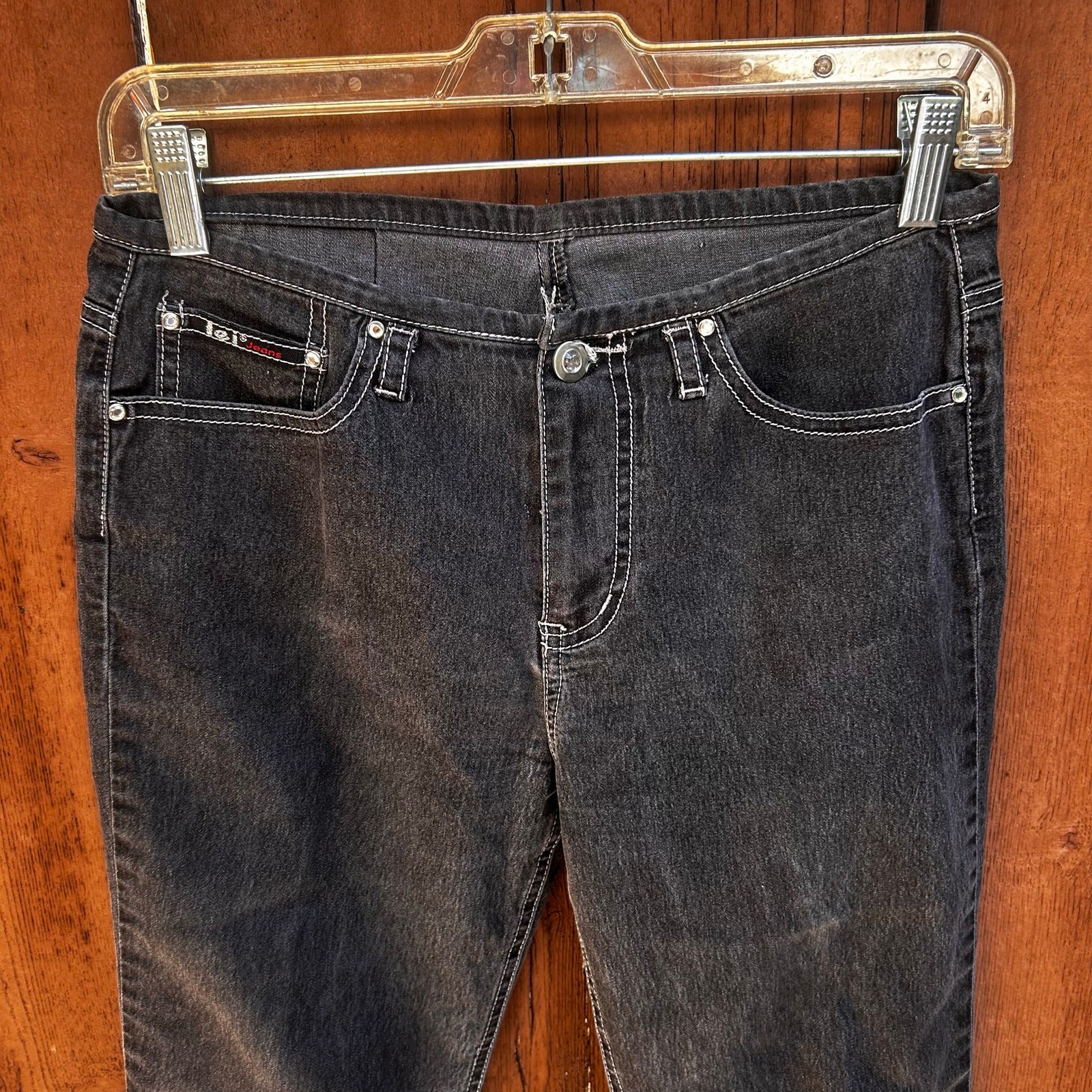 Lei Low Rise Flare Jeans Dark Wash Y2K Vintage Size 3