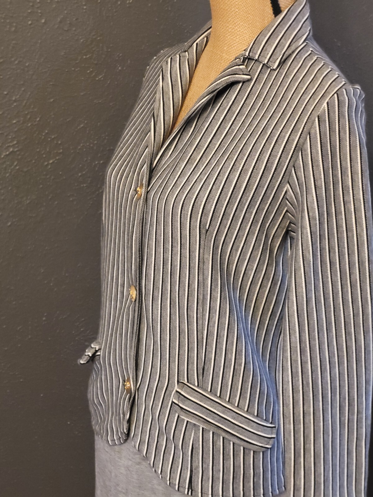 Catalina Of California Vtg Gray Knit Skirt Set XSmall/Small (Tag Size 13/14)