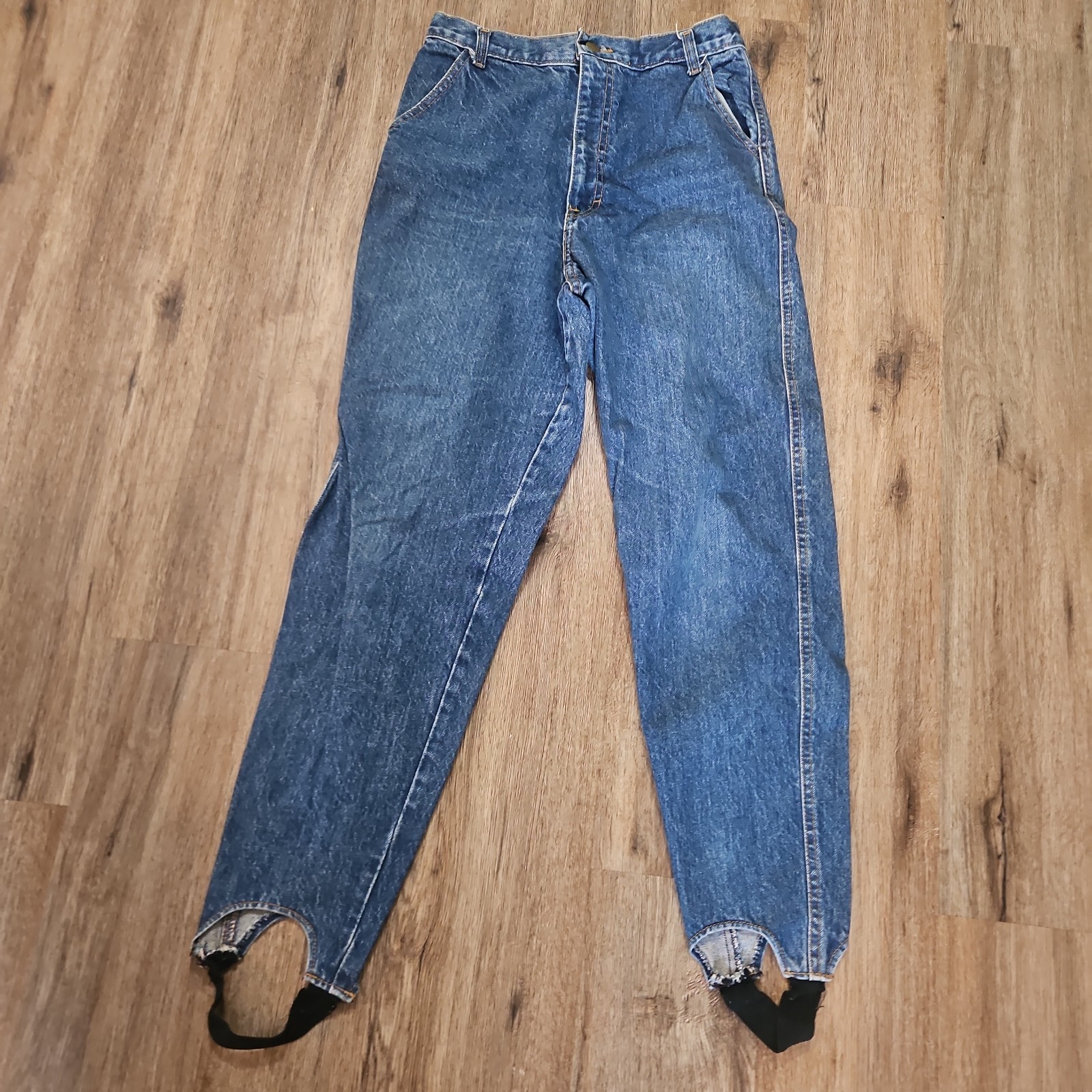 80s Palmetto’s Women’s Mom Jeans Denim Size 11 Vintage Stirrup Pants