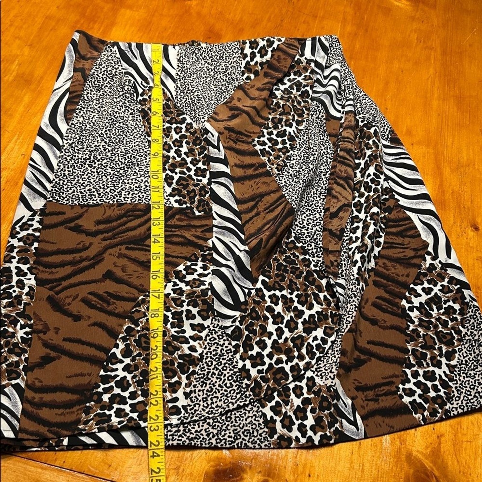 Vintage Y2K Indie Sleaze 3 Piece Set Mixed Animal Print Shirt Tank Skirt Club