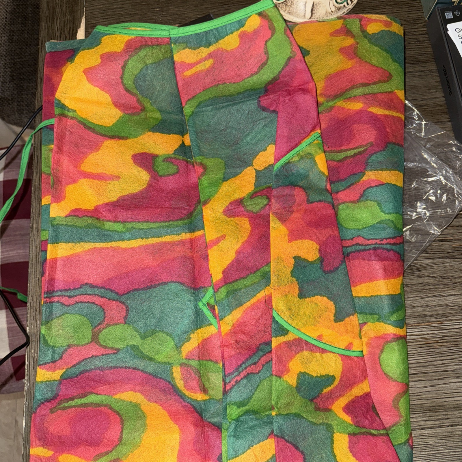 Vintage 1960’s Paper Skirt (long)Waste Basket Boutique By Mars Of Asheville NC