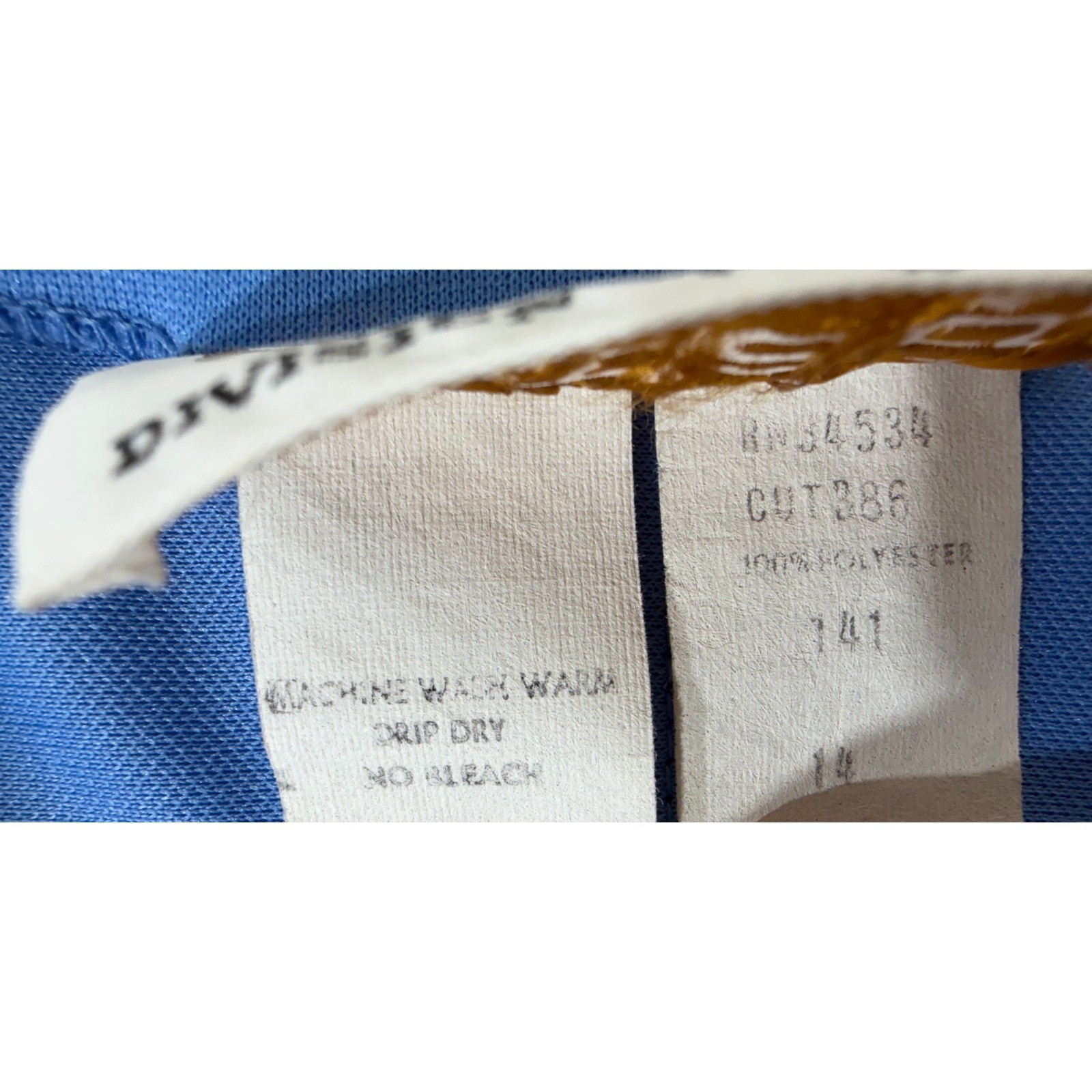 Center Stage Pleated Skirt Blue 14 (28×23.5) Vintage Retro Career Secretary READ