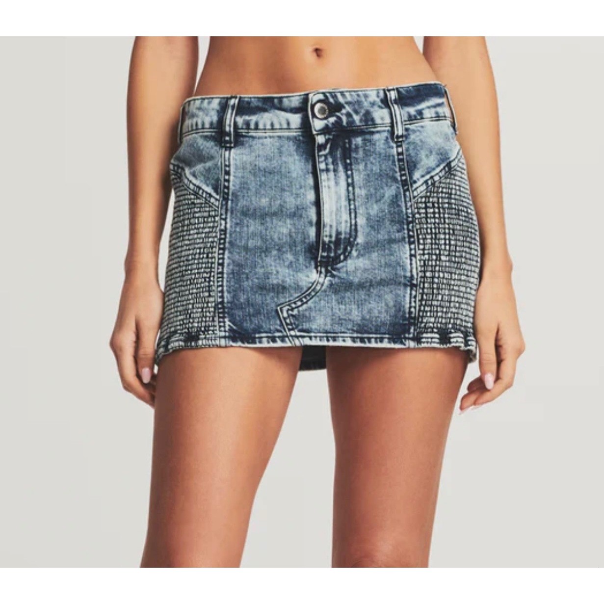 NWT Retrofête Ryder Denim Skirt Sz M Medium