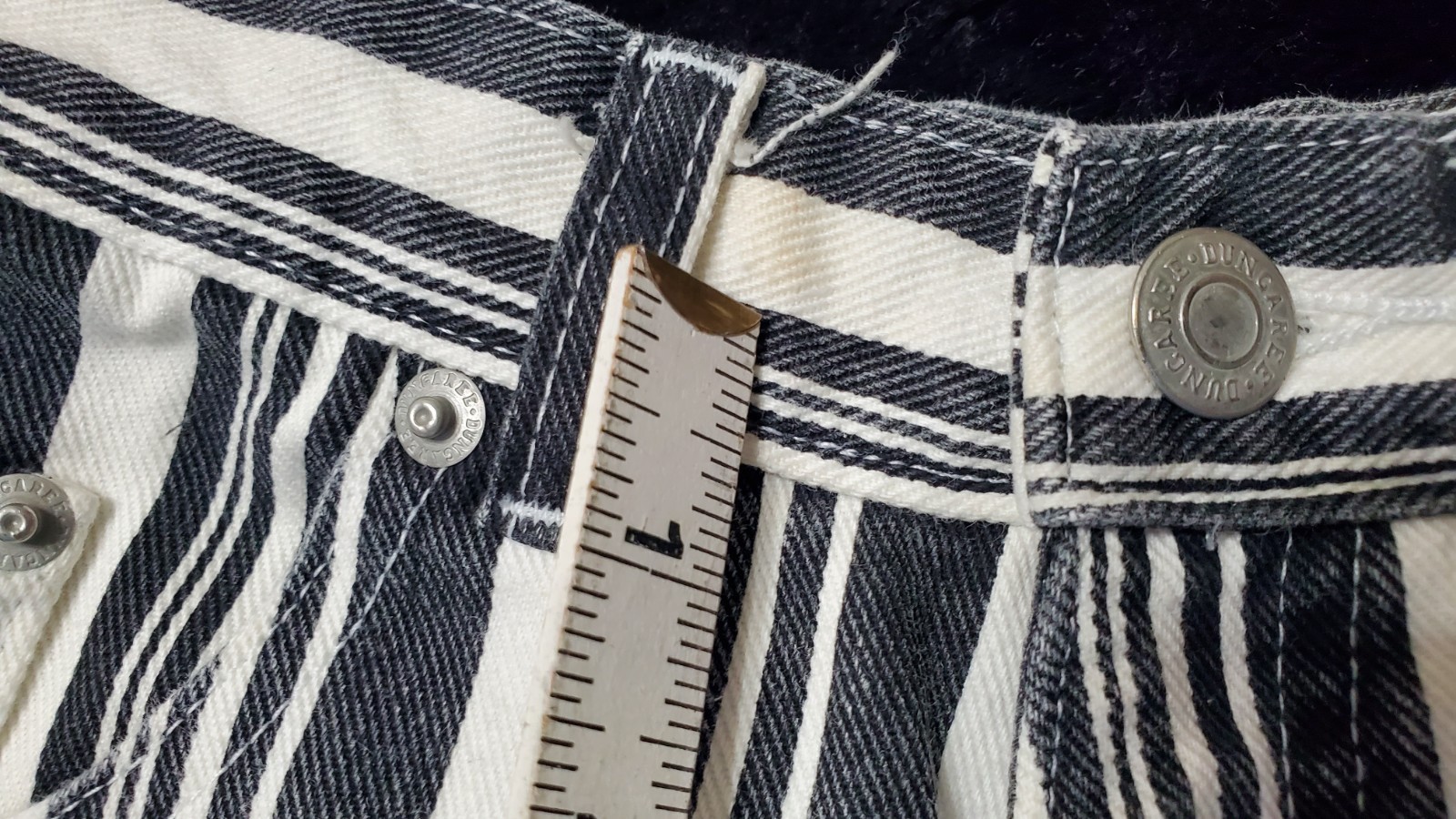 Vtg Sostanza High Waisted Mom Shorts Striped Sz 5 Juniors XXS See Measurements