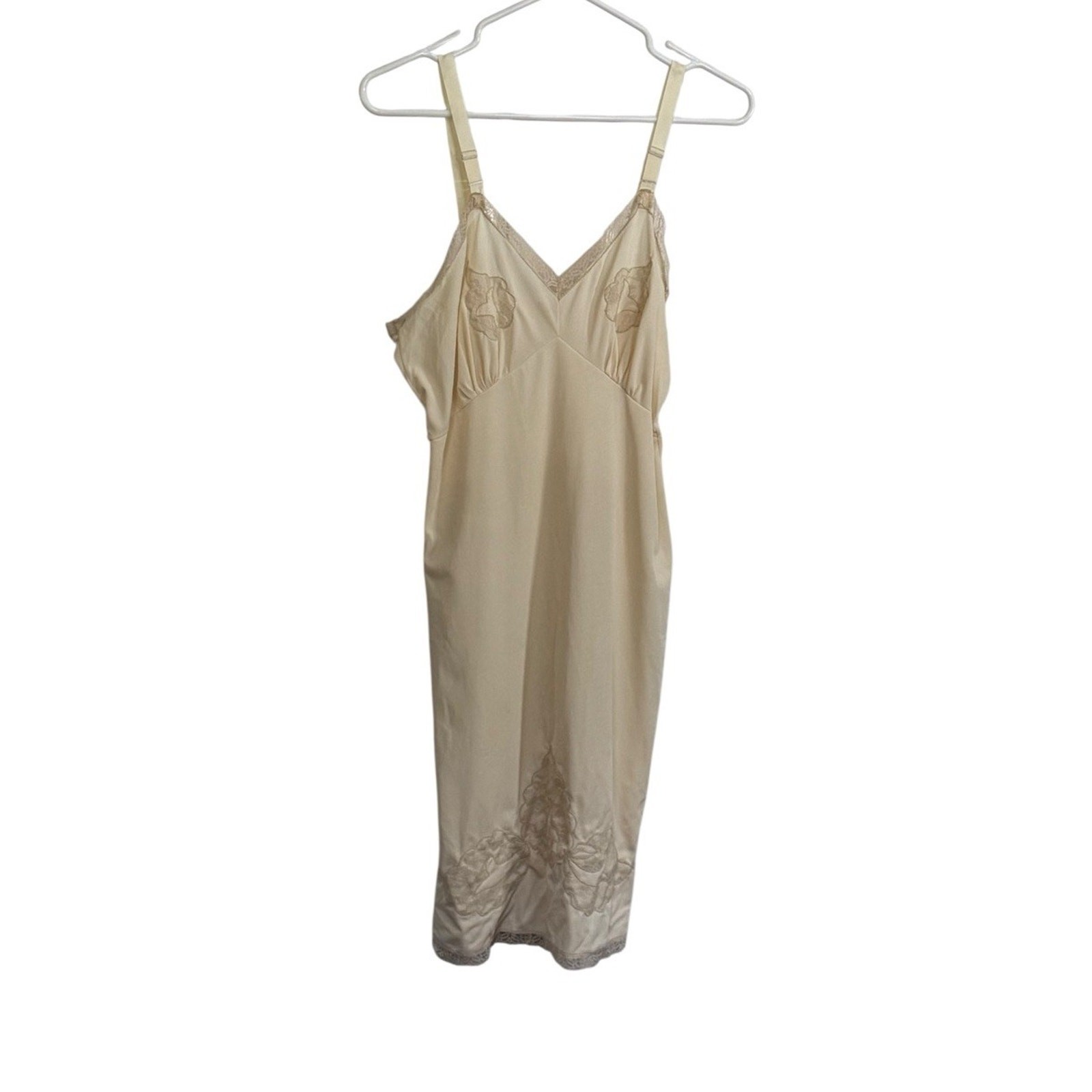 VTG Movie Star Women’s Intimates Size 34 Sleepwear Lace Nightgown Made in USA