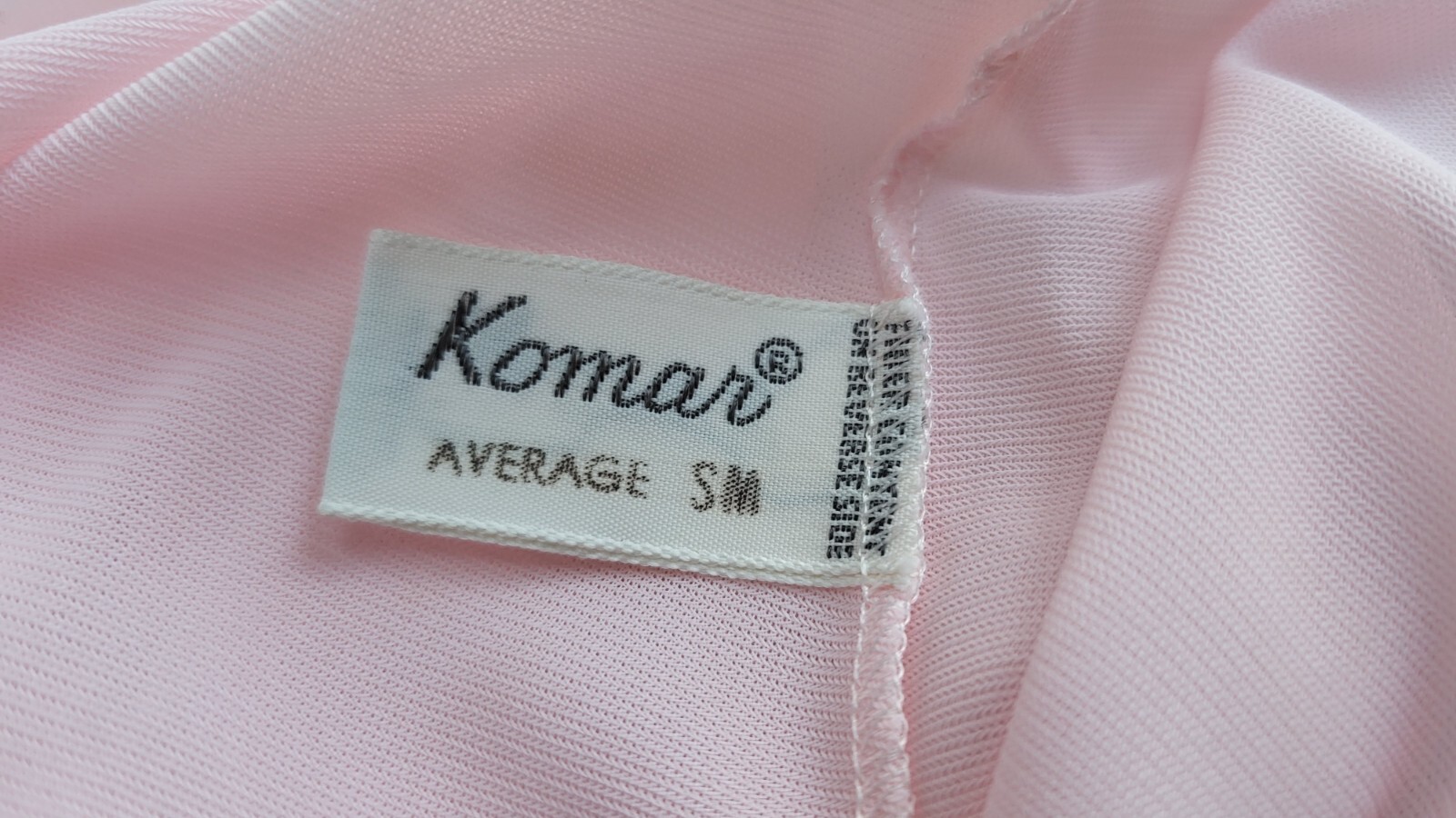Vintage KOMAR Pink CHIFFON & LACE Babydoll Sissy Nightgown – Size S – EUC