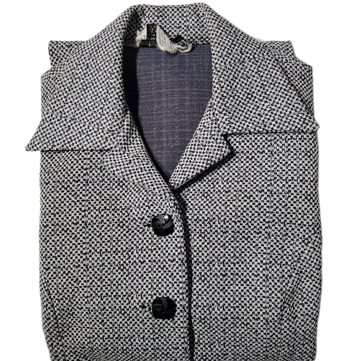 Vintage Norman Wiatt Knits Women’s Houndstooth Business Suit Dress Size Medium