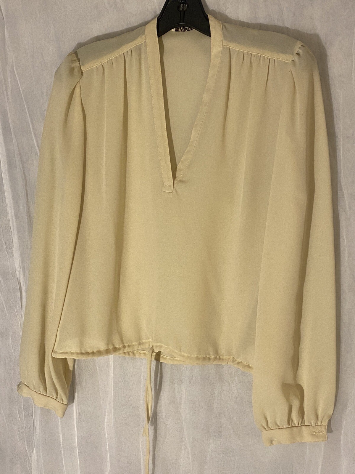 Vintage Sheer Malbe Sale Fifth Ave Blouse