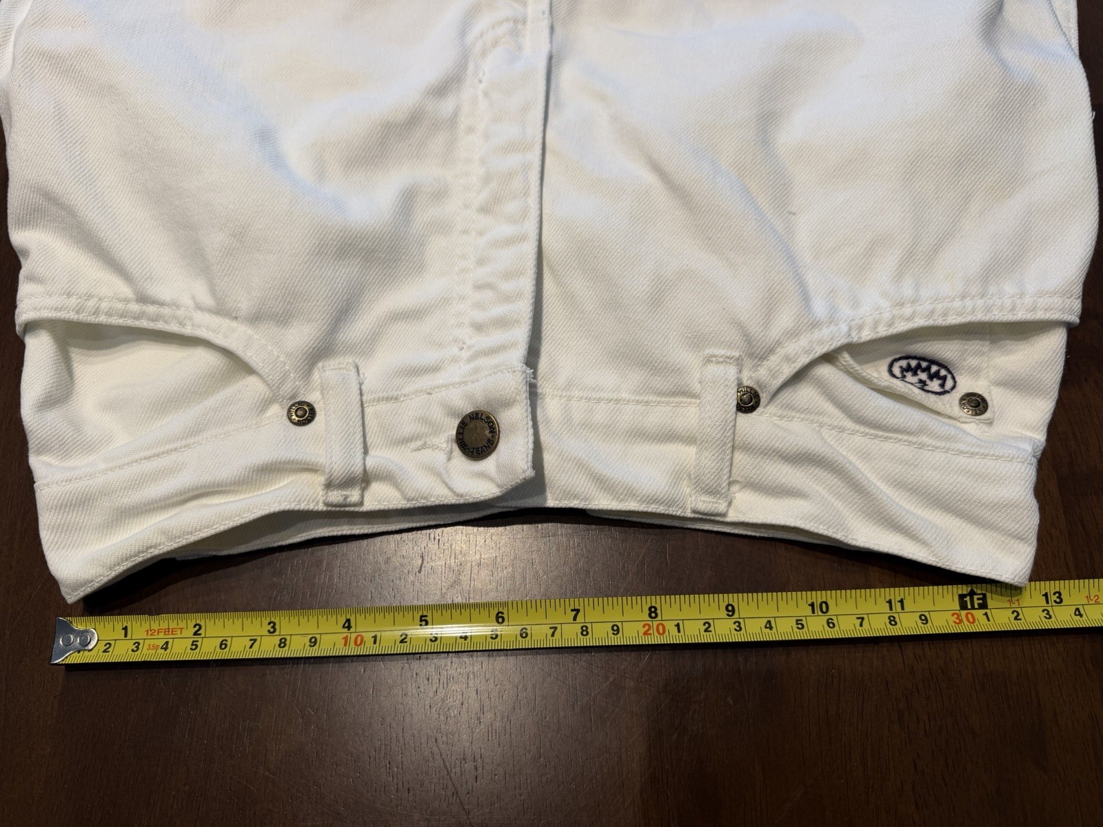 Vintage 80s Willie Nelson Jeans Adult 25×31.5 Rare Embroidered Texas Sneaker