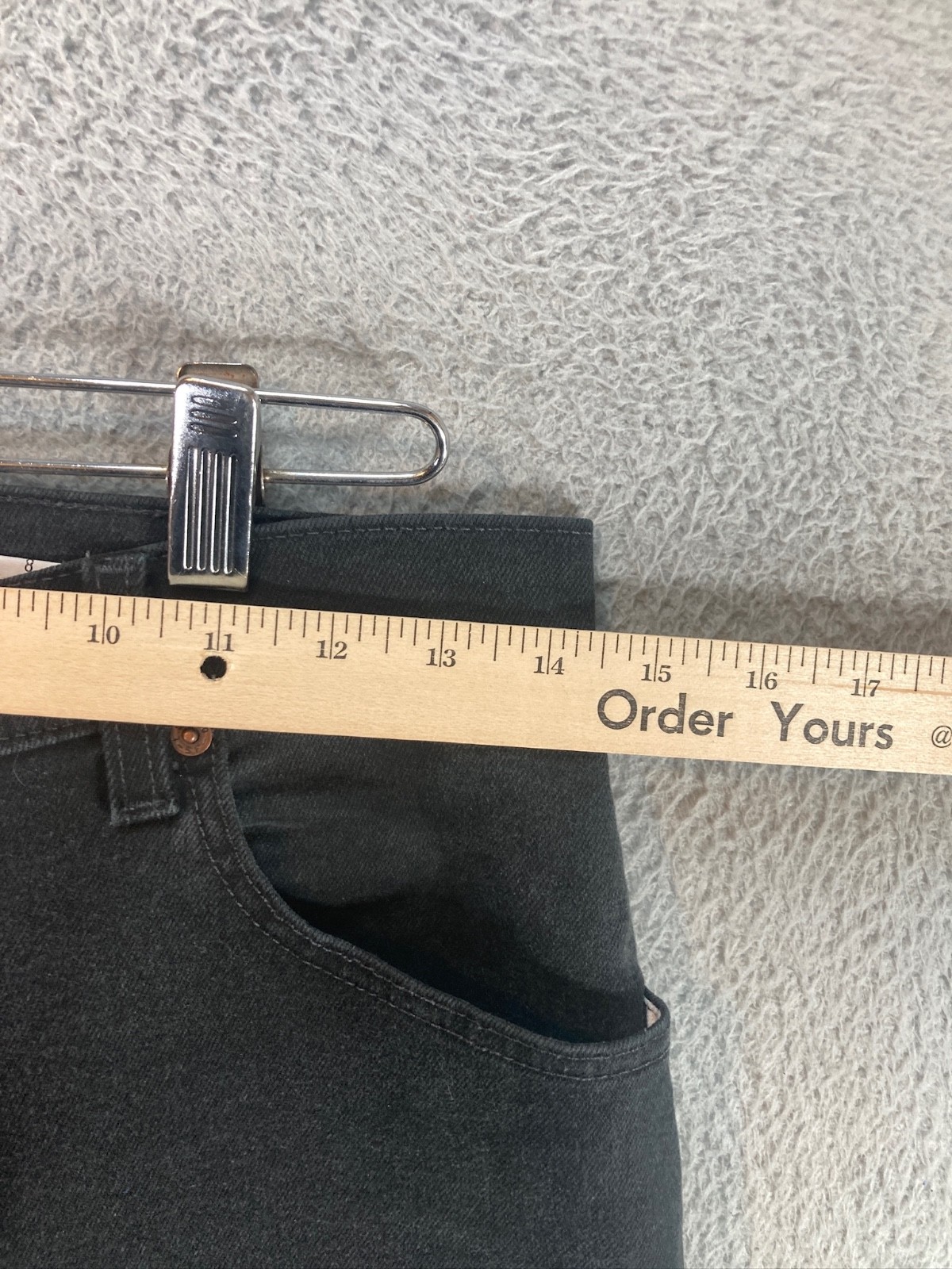 Levis 550 Jeans Womens Size M 8 Mis BlackRelaxed Fit Tapered Leg 28×30 VTG
