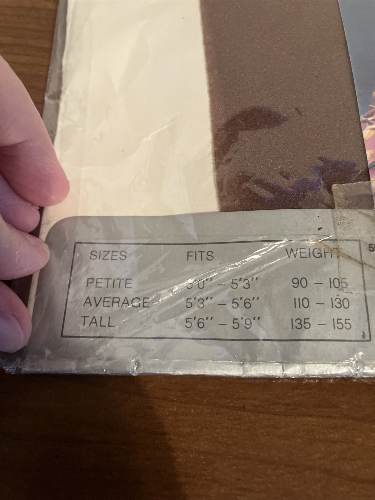 Vintage Mystic Stretch Panty Hose Petite 5’0”-5’3” 90-105 lbs *New Sealed*