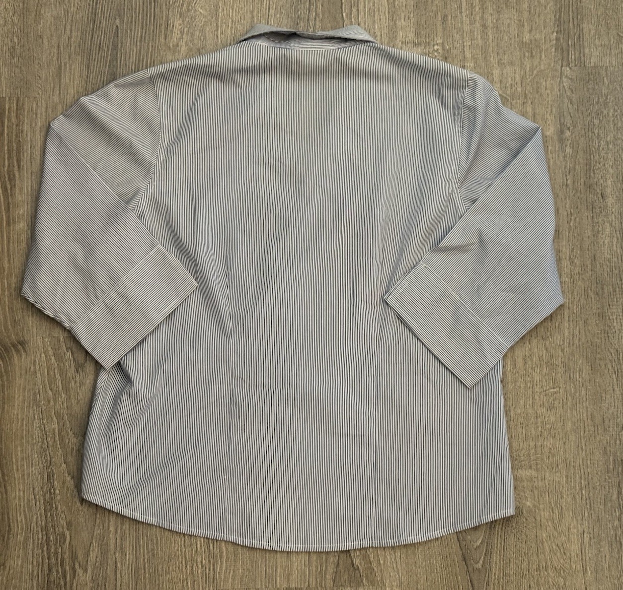 Vtg 80s Nitro 3/4 Sleeve Blue Paw Rhinestones Button-Up Blouse Women’s Small UK