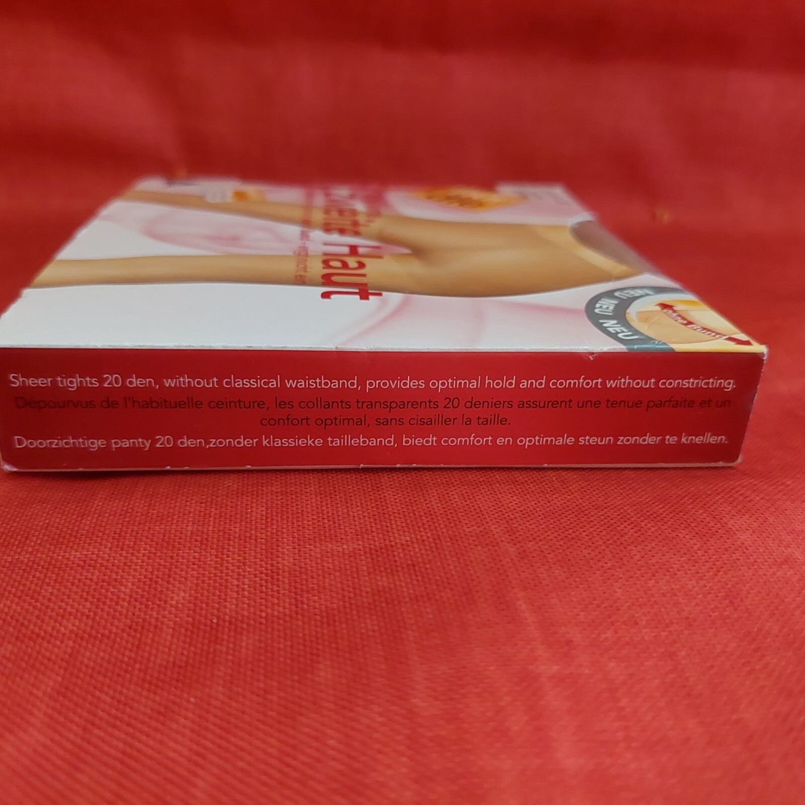 Vintage Pantyhose Zweite Haut Germany Nur Die Size S Color Amber BBROS3