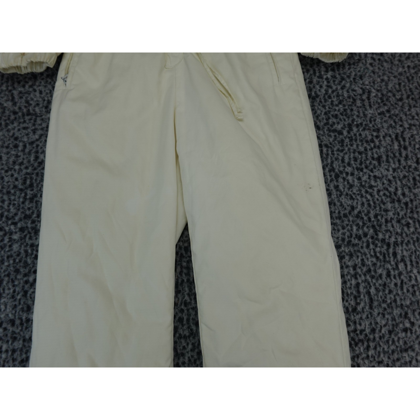 Vintage Obermeyer Sphere Gore-Tex Thinsulate Ski Suit Cream Pastel Womens 8