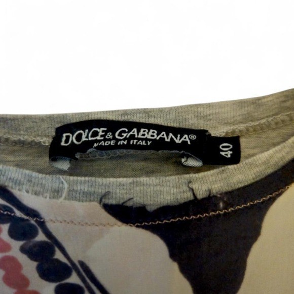 Dolce & Gabbana Vintage Flower Tank