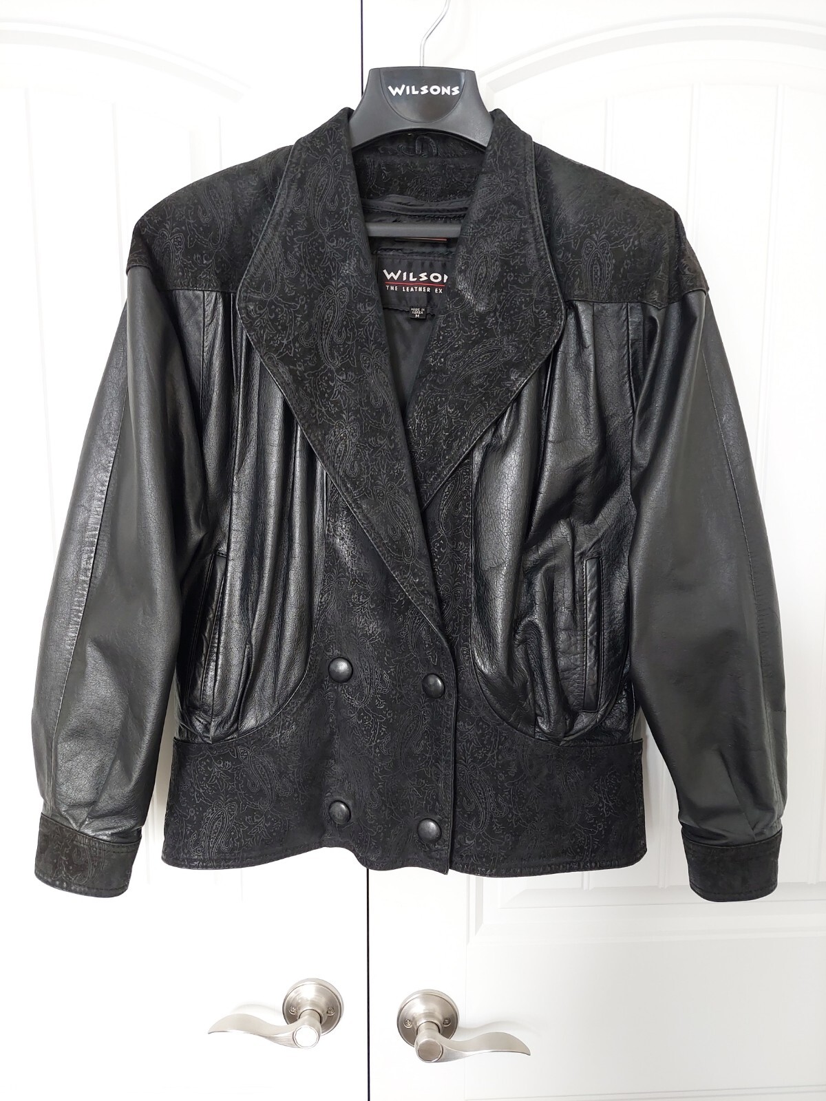 Vintage Wilson’s Leather Jacket Womens Size Medium 80s/90s Thinsulate
