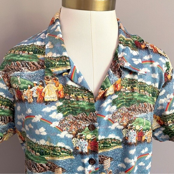 Vintage Guy Buffet x Reyn Spooner Cotton Hawaiian Shirt – Small, *rare size*!