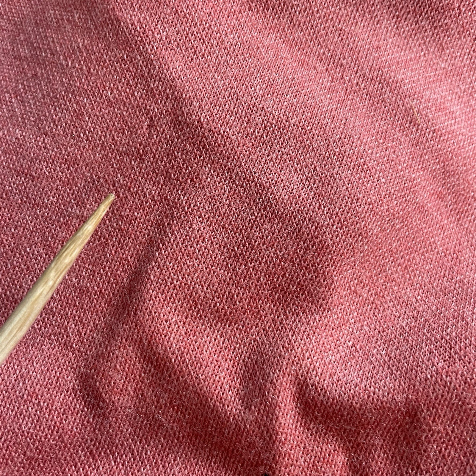 Vintage Women’s Kleinert’s duster-style housecoat Size 3 Muted Coral Pink