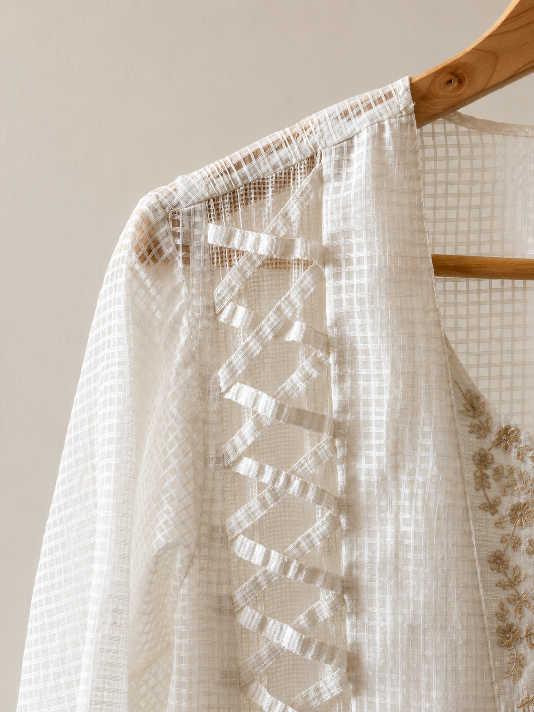 Vintage Embroidered Boho Midi Dress White Crochet Lace Cottagecore