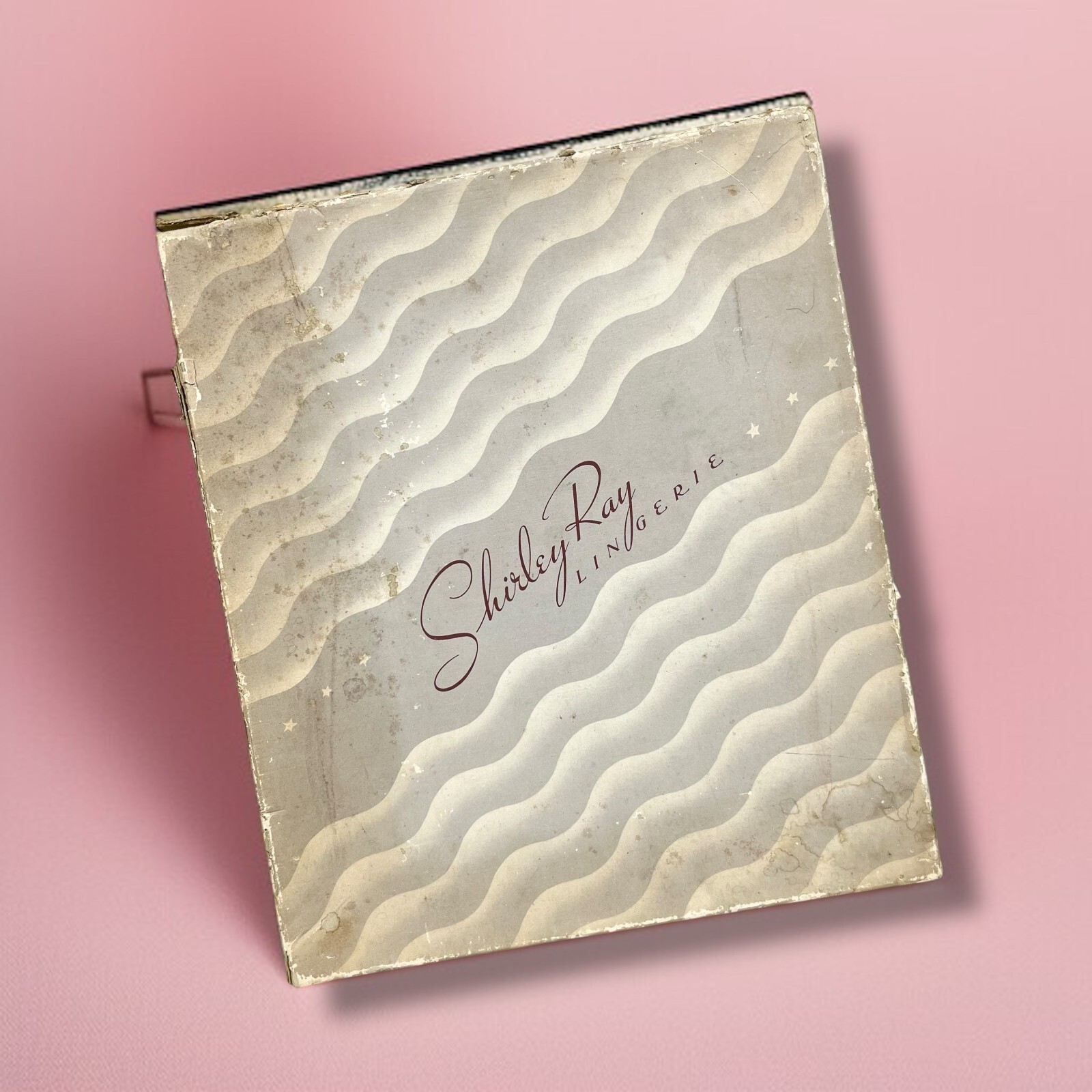 Vintage Lingerie Box Shirley Ray Lingerie 1940s JC Penney 14×12
