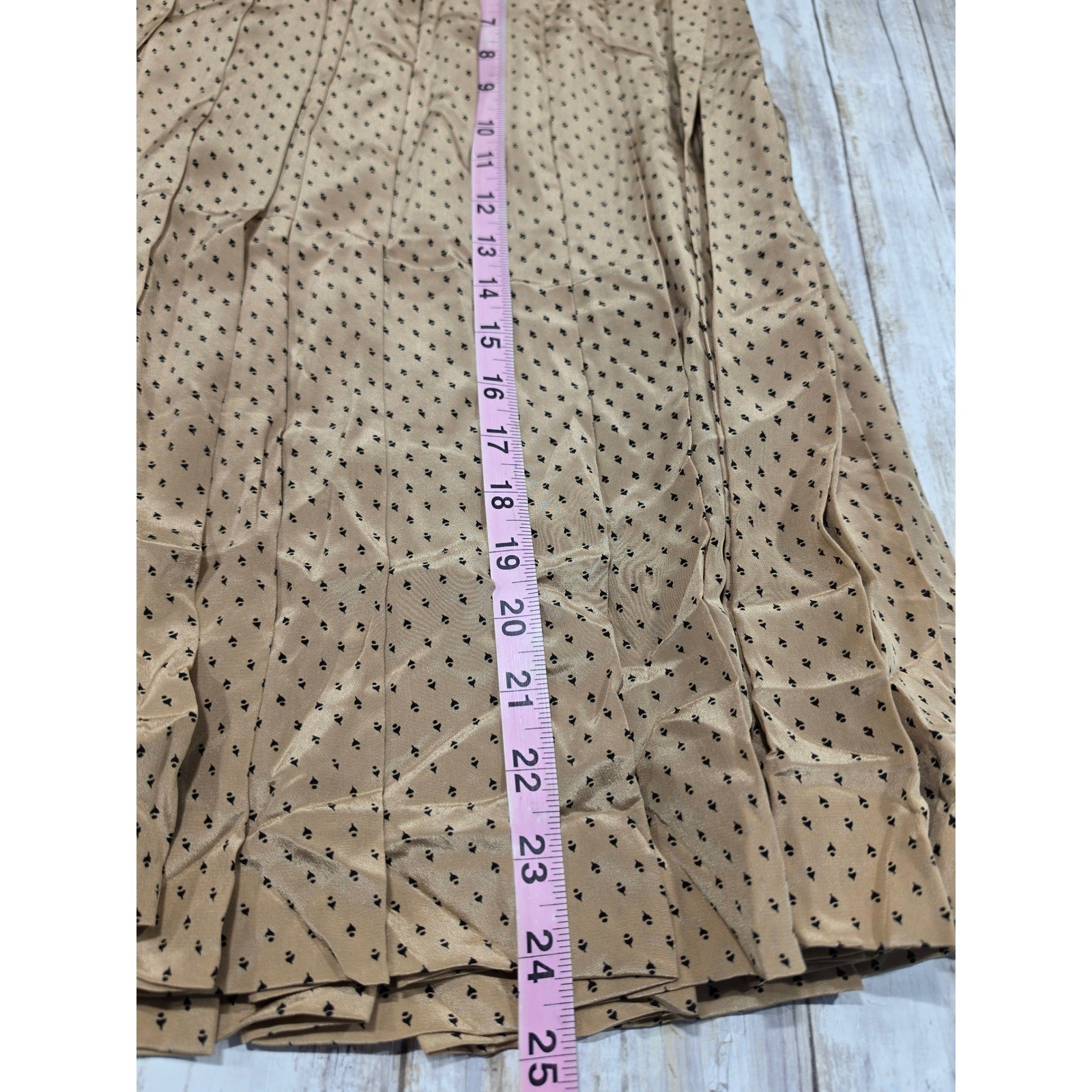 David Hayes Saks Fifth Avenue Vintage 3-Piece Skirt Suit Set Tan Black Size 4