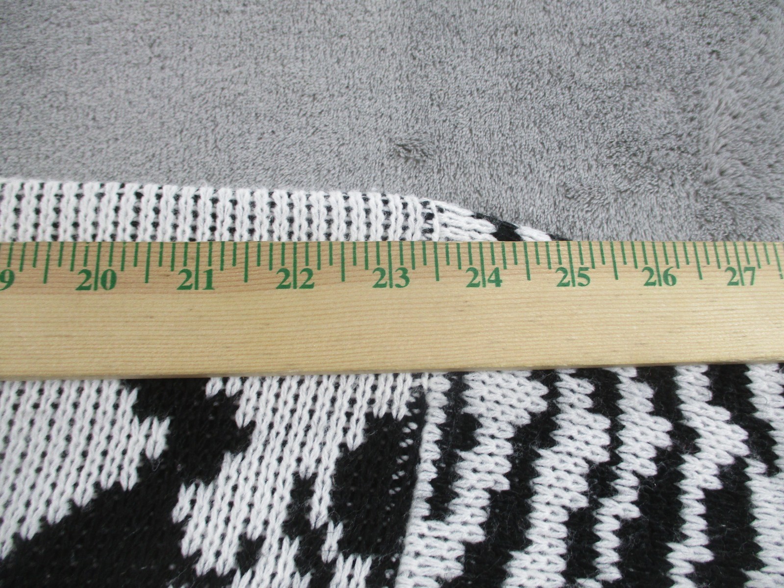 Vintage Croquet Club Sweater Womens Large Multicolored Geometric Long Sleeve EUC