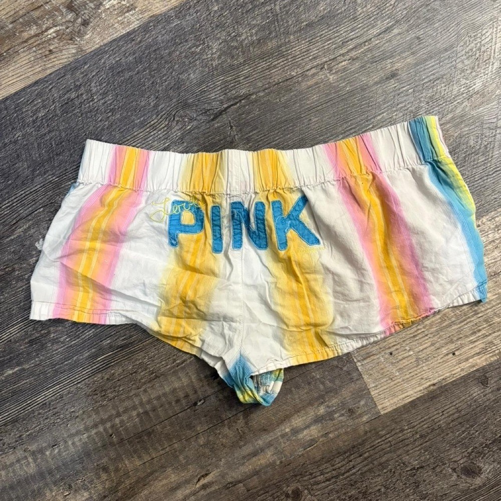 vintage victoria’s secret PINK micro shirt size small