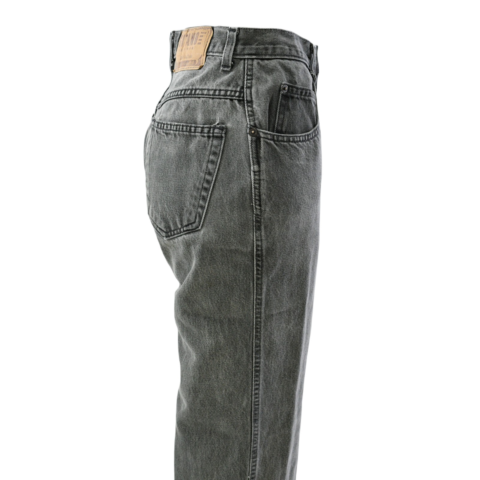 90s Vintage Black Wash High Waist Tapered Leg Jeans Womens 8 Gitano
