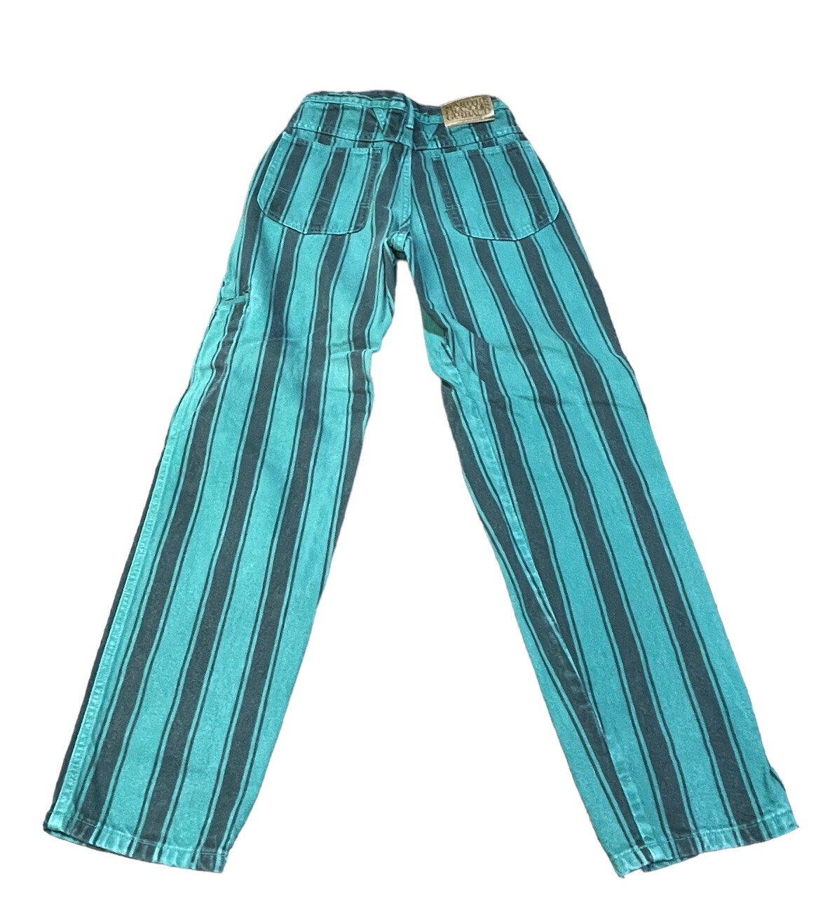 Lot of 2 Vintage RARE Marithe Francois Girbaud Striped Jeans Women’s 27”x29” USA