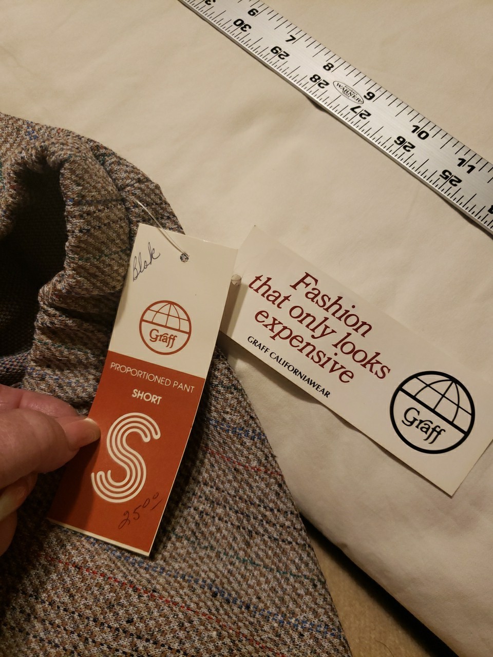 Vintage NWT Graff Californiawear Knit Suit Sz L