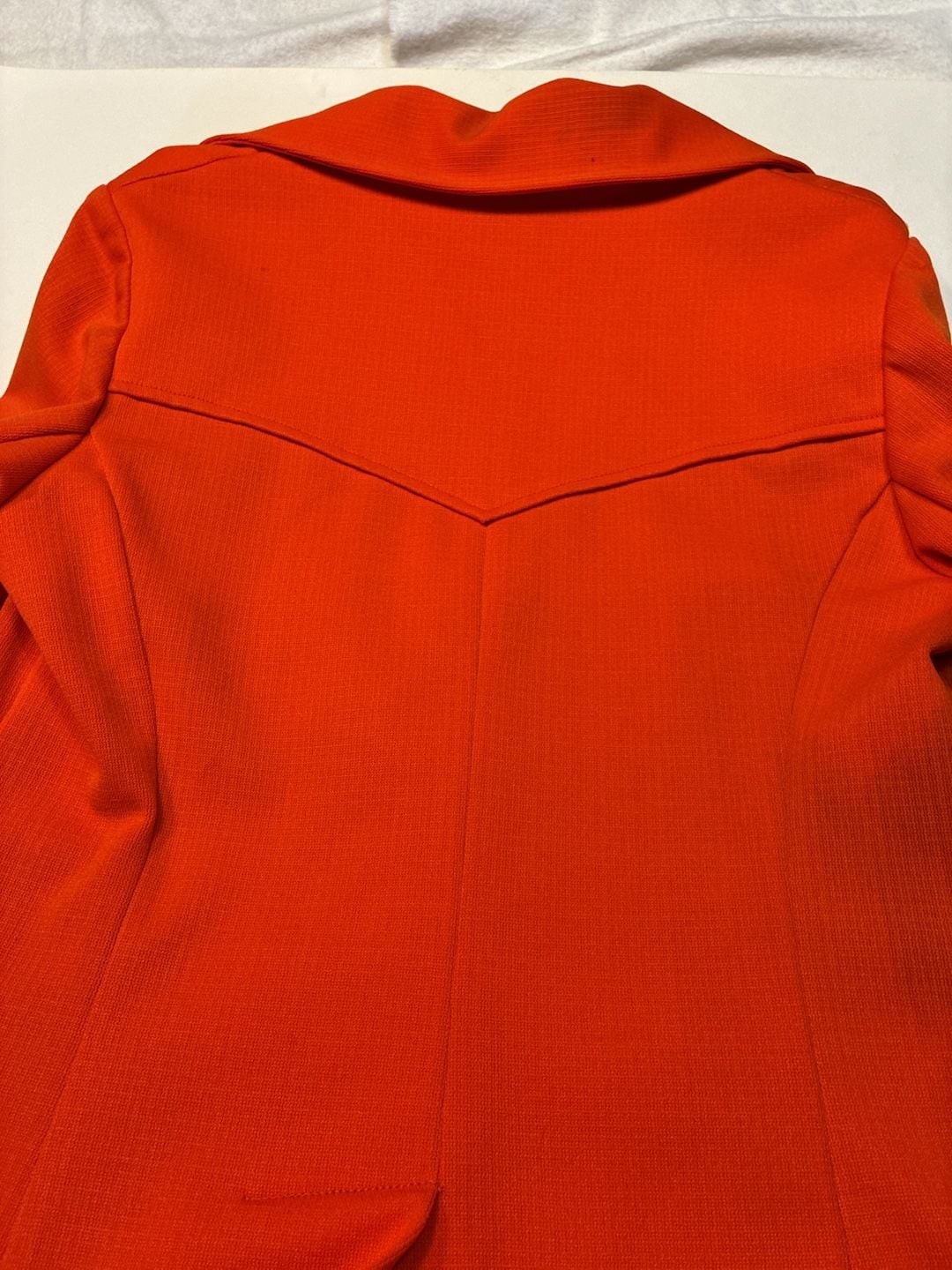 Vintage 1970s Prior Westerns Denver Orange Blazer Jacket
