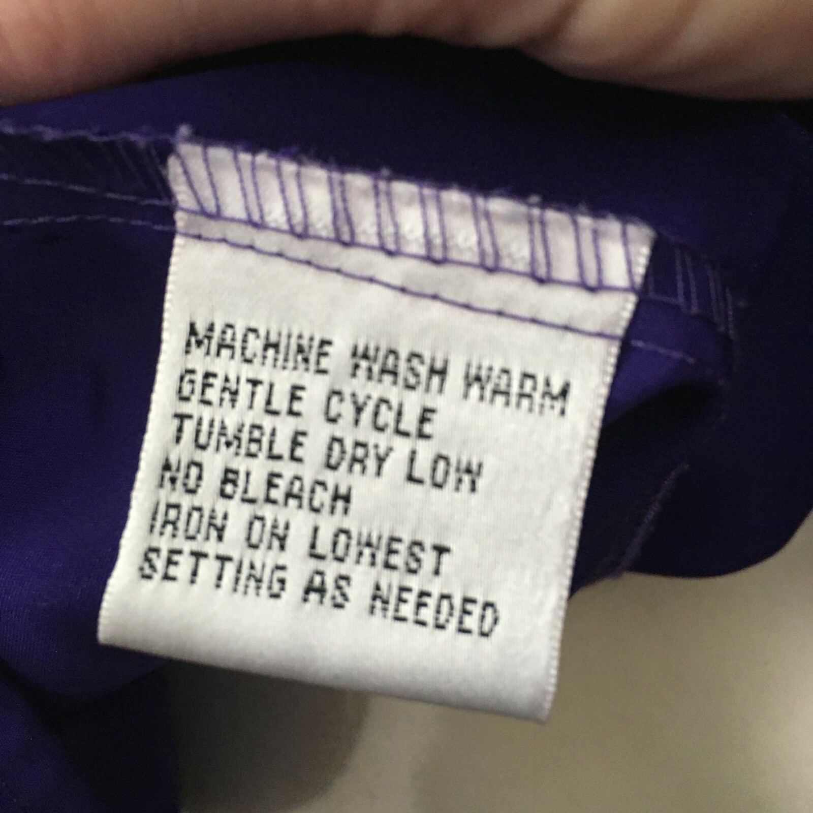 Claudia Richard Womens Vintage Purple Pleated Front Secretary Blouse, Top, 8