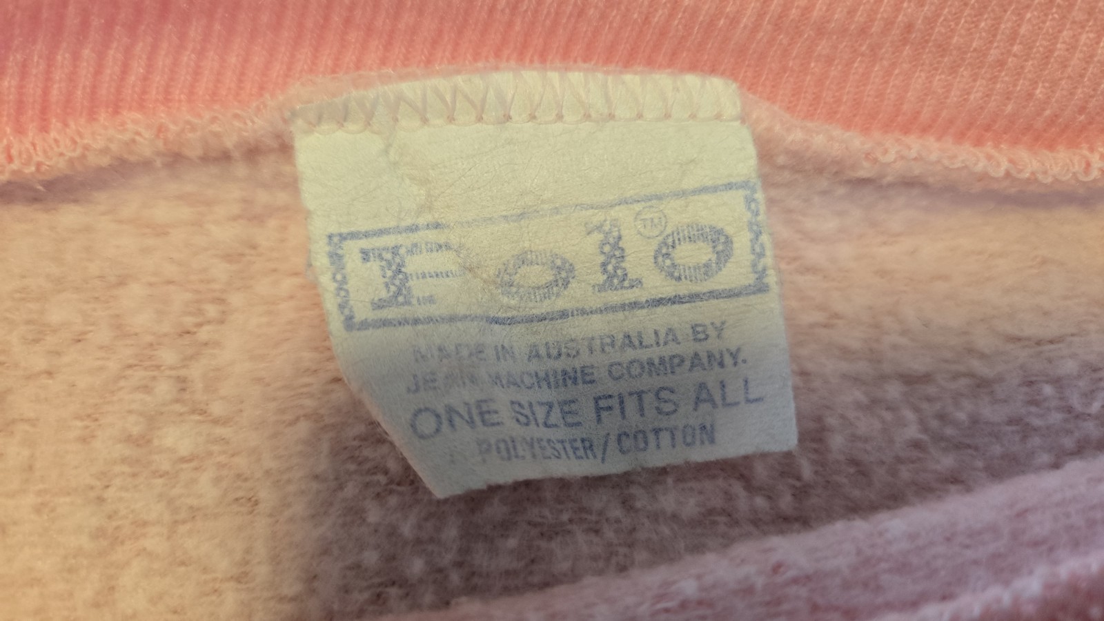 Vintage Australia Koala XL Sweatshirt Pink Distressed Graphic Oversized Rare 1