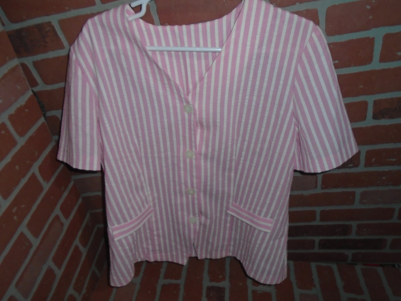 TWO TWENTY VINTAGE 1980S WOMANS MATCHING PAJAMAS SET SIZE LARGE WORN 1 TIME