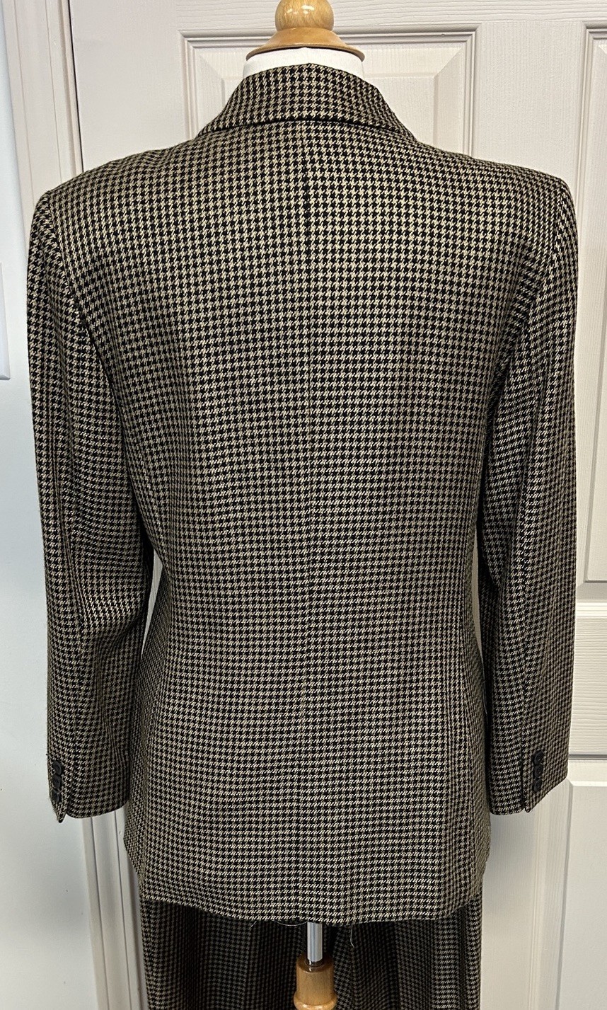 Vtg Pendleton Wool Blend 3-Pc Women’s Suit Blazer, Skirt, Pants Sz-8/6