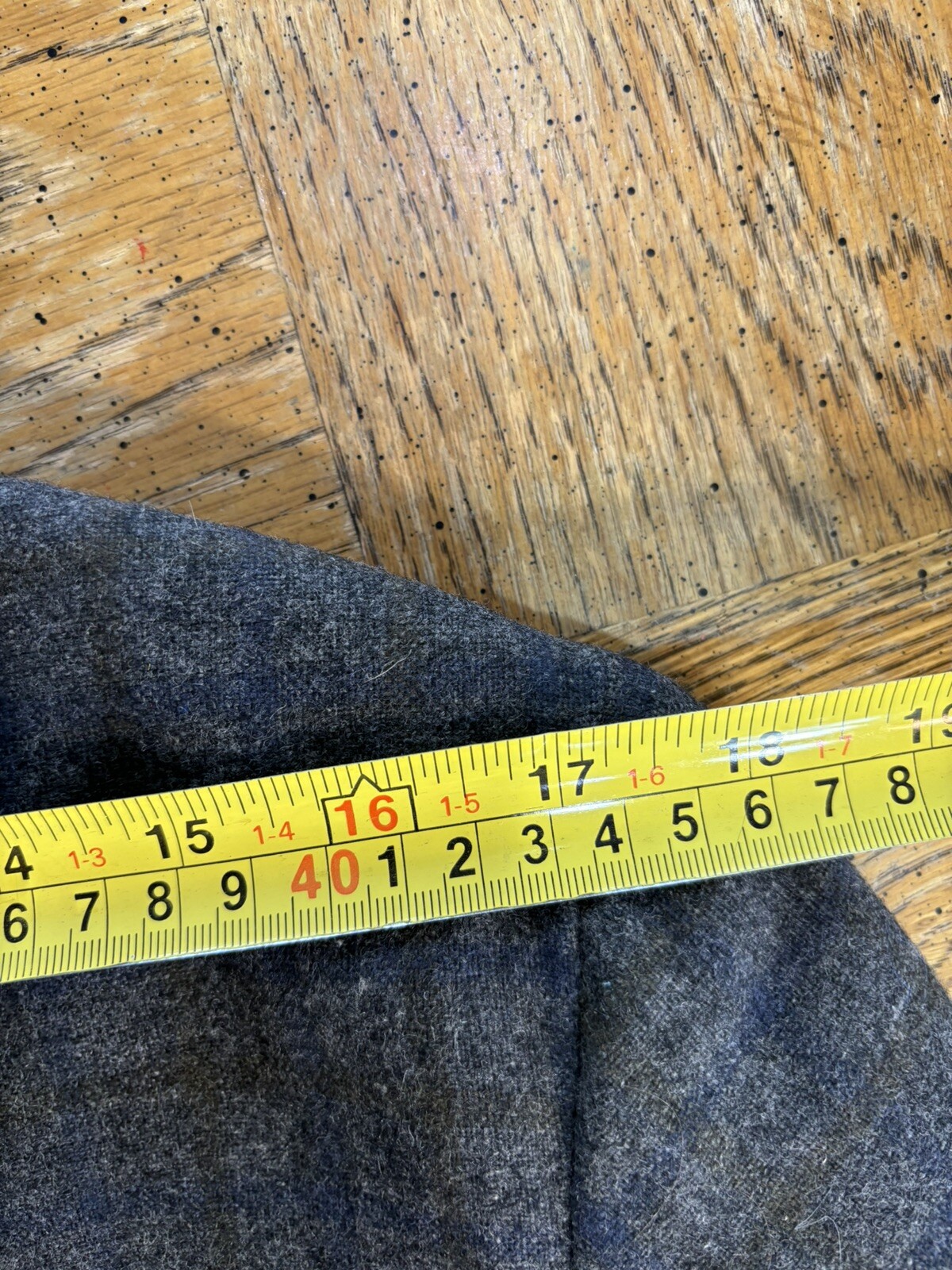 Sears Fraternity Prep Vintage Blazer Sport Coat Gray Plaid 40