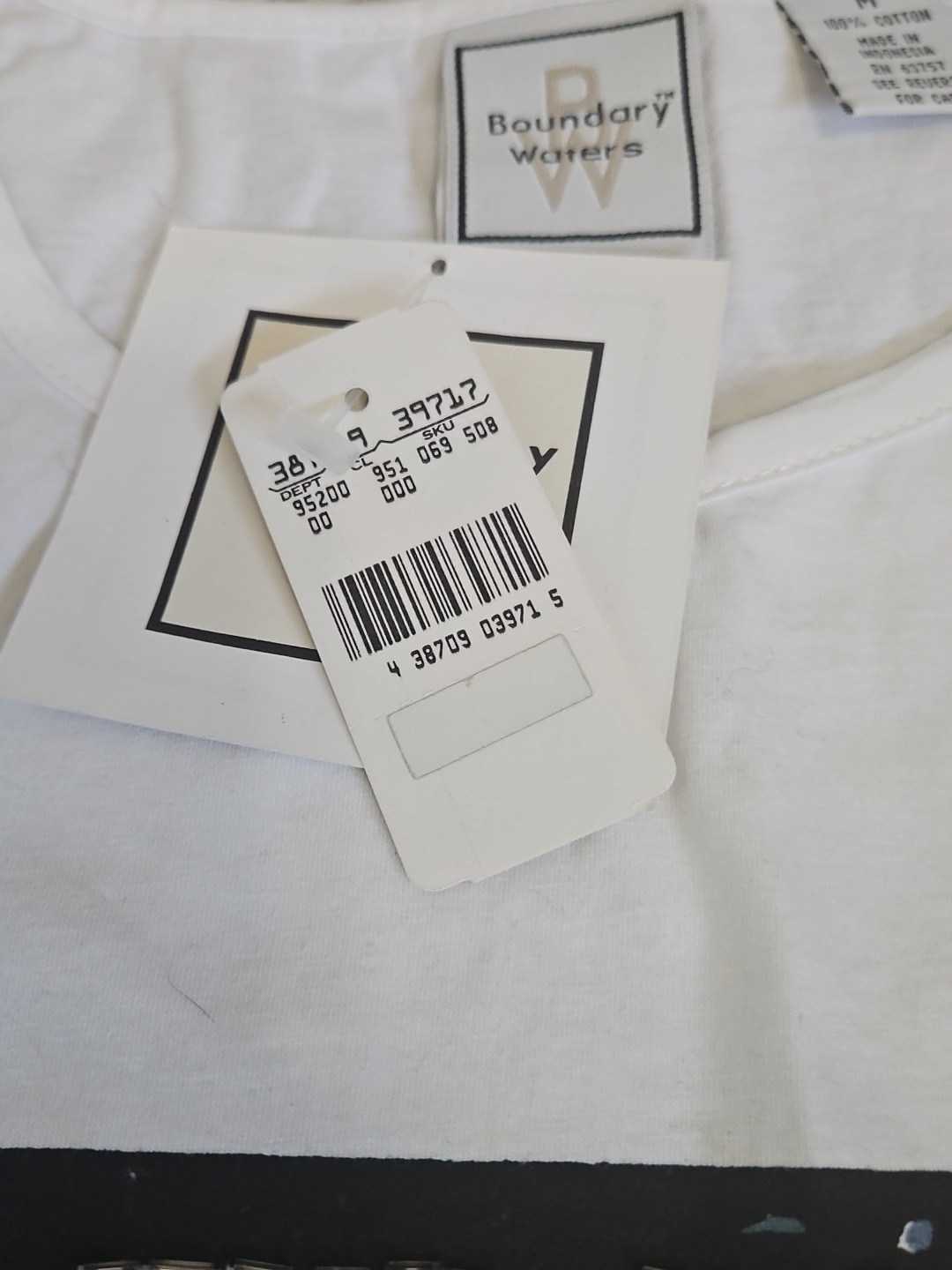 Vtg Rare New With Tags Boundary Waters Women’s Art Geometric Beaded Shirt Medium