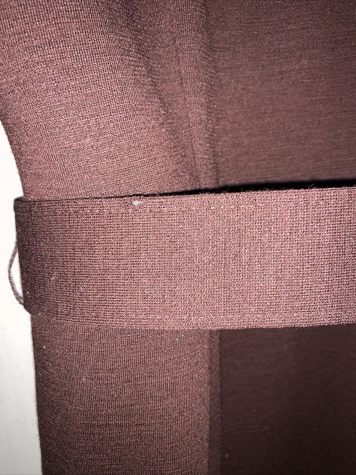 VTG Brooks Brothers Size 4 Virgin Wool Dress Brown Career Pockets Lined Belted