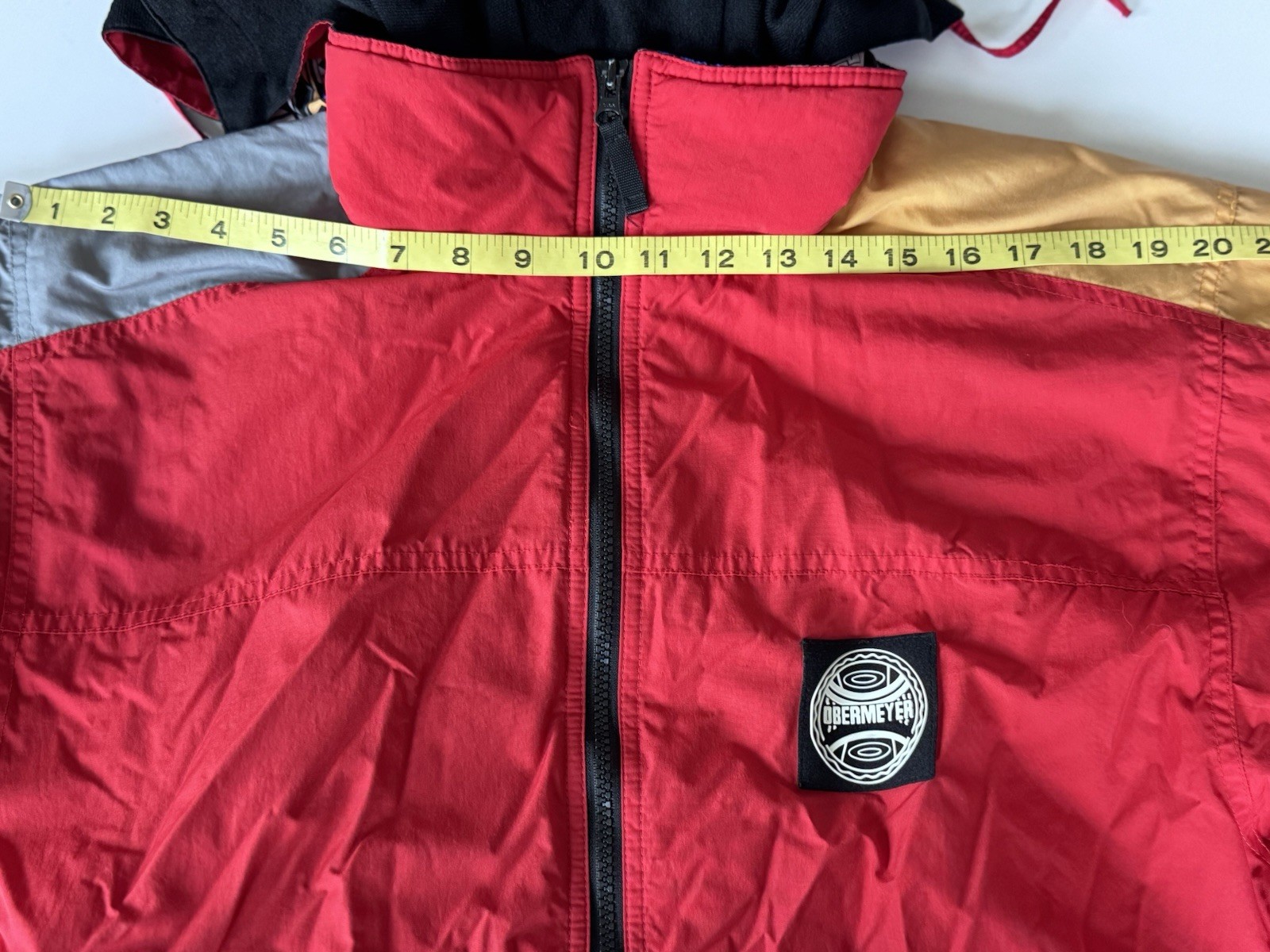 Vintage 80s 90s OBERMEYER Color Block Puffer Outdoor Ski Jacket Juniors/ Women’s