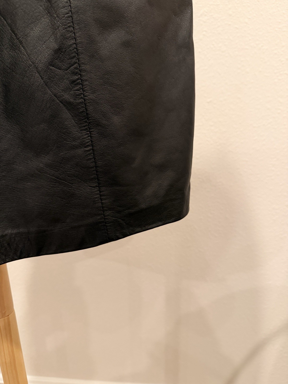 Vintage Leather Skirt