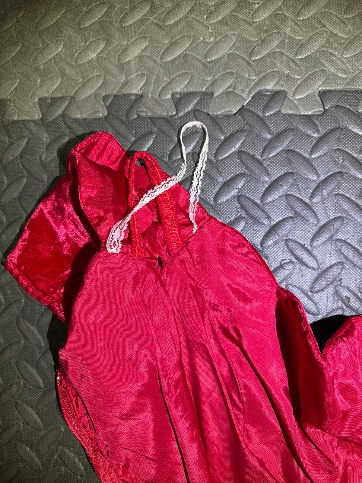 Vintage 80’s Roberta Dress Red Formal Party Prom Cocktail Gown 9/10 Dance 90s