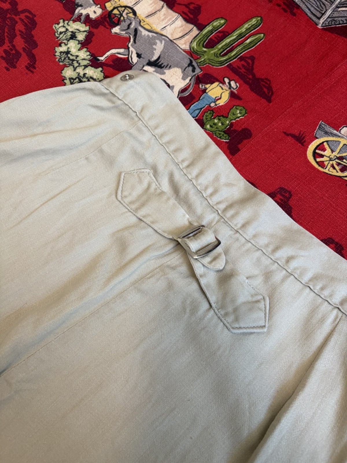 Vintage 1950s Women’s Western Pants Pearl Snap Side Zips Size Small XS Cowgirl