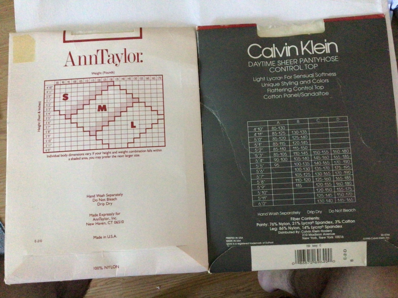 2 Pair of pantyhose