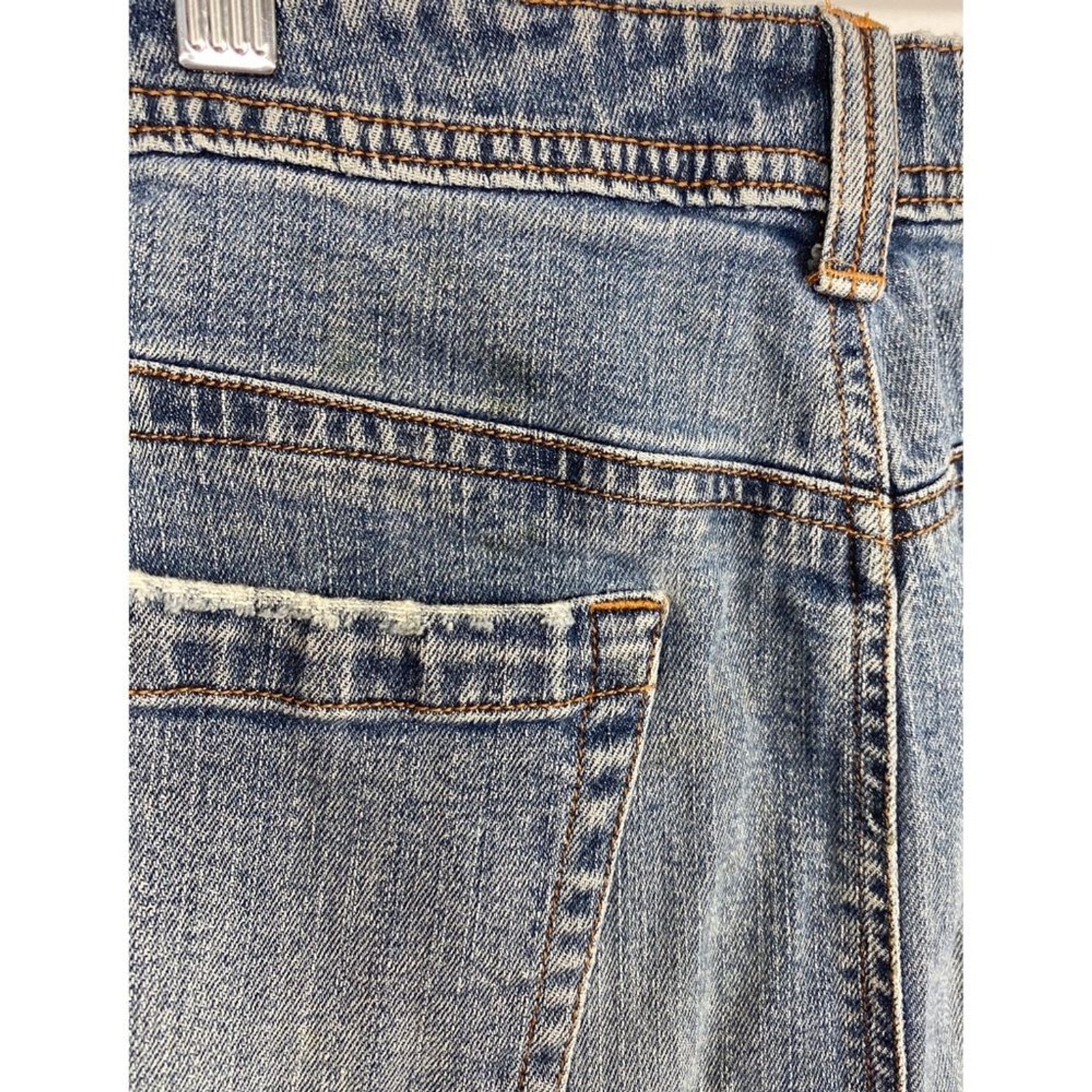 Vintage Riders Womens Y2K Mini Denim Skirt Size 6/8 Retro Western Cowgirl Rodeo
