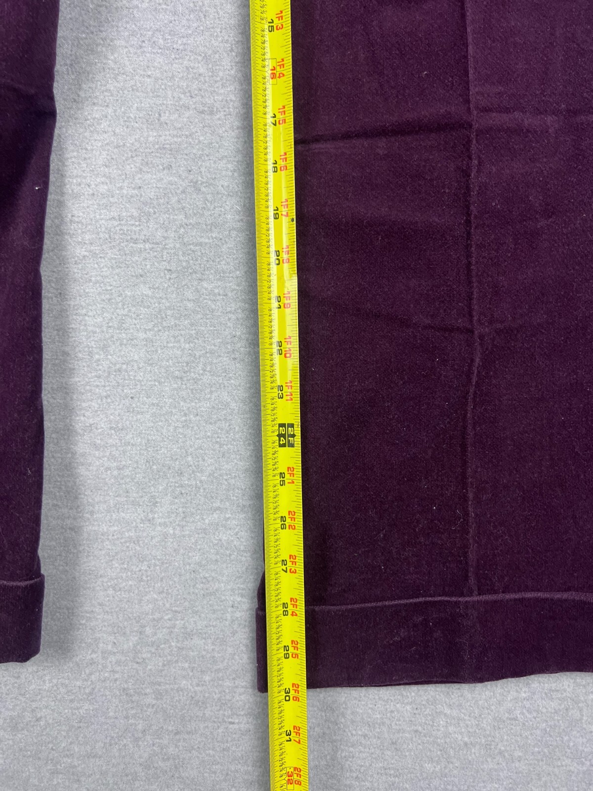 Vintage lux brand y2k bell bottoms size 5 Corduroy Purple