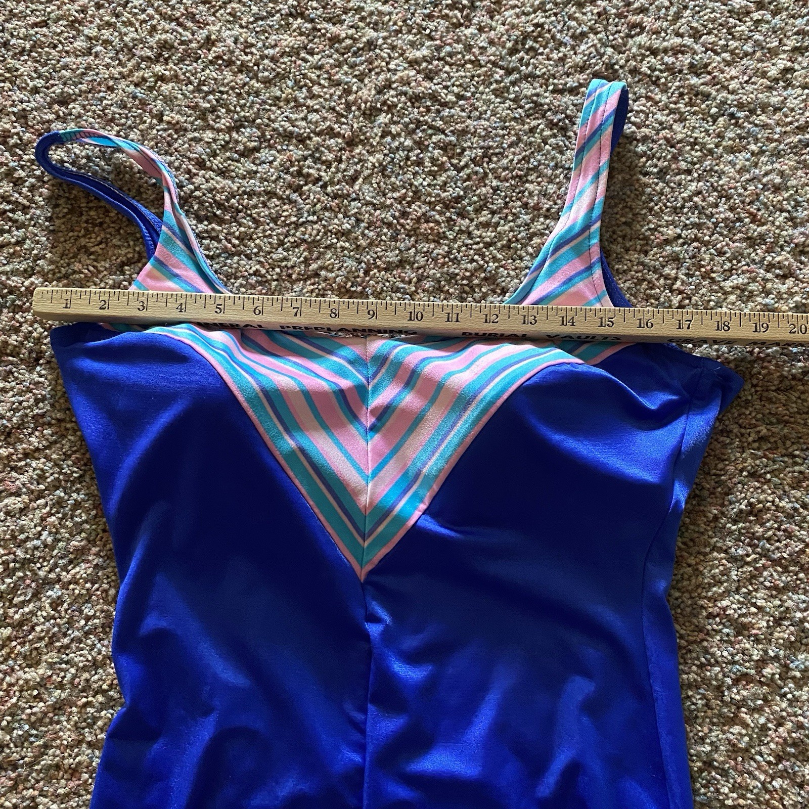 International Ladies Garment Workers Union Label RARE VINTAGE Swimsuit Made USA