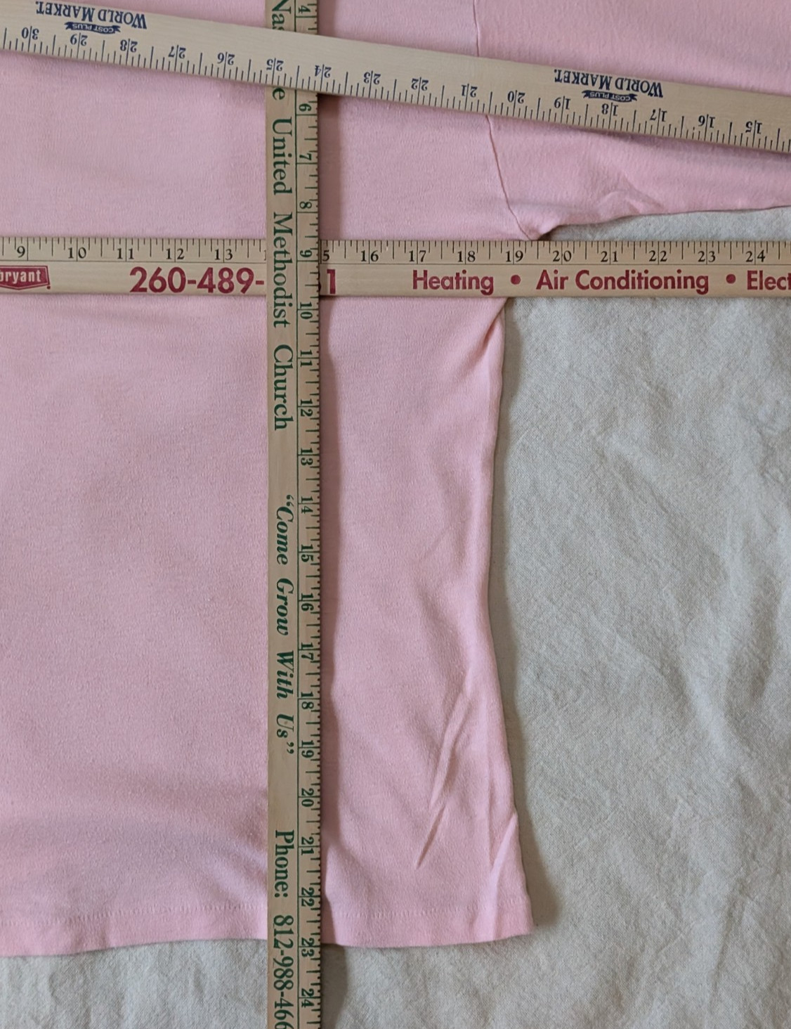 Hanes Vintage 60s Suede Knit Pink Leisure Pajama 2 Piece Sweat Set Size LG